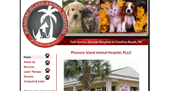 Desktop Screenshot of animalhospitalcarolinabeach.com